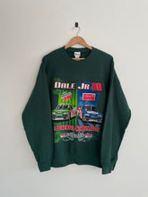 Load image into Gallery viewer, L - Vintage NASCAR Dale Jr Double Sided Crewneck - New