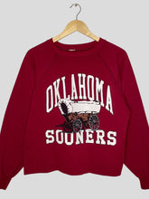 Load image into Gallery viewer, M/L - Vintage Oklahoma Sooners Cropped Crewneck