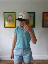 Load image into Gallery viewer, Hard Seltzer Crop Top - Aqua