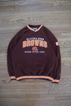 Load image into Gallery viewer, Vintage Cleveland Browns Lee Sport crewneck sweatshirt, size L, photo 1 of 4