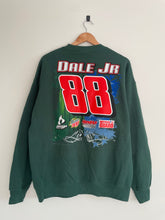 Load image into Gallery viewer, L - Vintage NASCAR Dale Jr Double Sided Crewneck - New