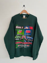 Load image into Gallery viewer, L - Vintage NASCAR Dale Jr Double Sided Crewneck - New