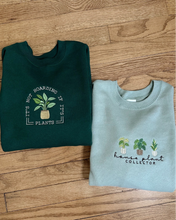 Load image into Gallery viewer, 🪴"It's Not Hoarding If It's Plants" Embroidered Crewneck
