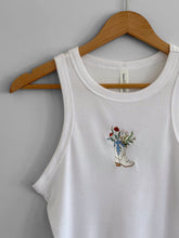 Load image into Gallery viewer, Floral Cowgirl Tank Top