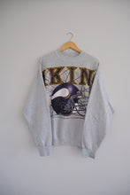 Load image into Gallery viewer, XL - Vintage Minnesota Vikings Spellout Crewneck