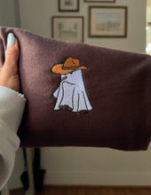 Load image into Gallery viewer, 💨 Smokin' Ghost Embroidered Crewneck (Multiple Colors)