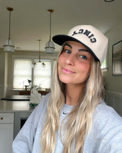 Load image into Gallery viewer, Cincy Flipped Vintage Style Snapback - Black