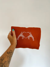 Load image into Gallery viewer, 🫶🏽 Gen Z Heart Hands Embroidered Crewneck (Multiple Colors)