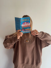 Load image into Gallery viewer, Book Lovers Crewneck - Brown Sugar 📚