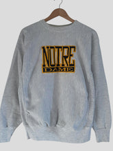 Load image into Gallery viewer, L - Vintage Notre Dame Crewneck