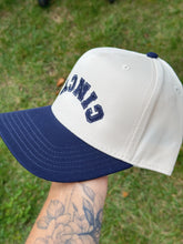 Load image into Gallery viewer, Cincy Flipped Vintage Style Snapback - Navy Blue