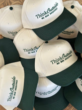 Load image into Gallery viewer, "Think Outside, No Box Required" Vintage Style Snapback