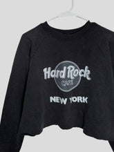 Load image into Gallery viewer, L - Hard Rock Cafe New York Crop Crewneck