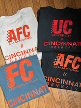Load image into Gallery viewer, Cincinnati Bengals AFC Champs - Black T-Shirt