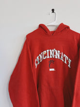 Load image into Gallery viewer, L - Cincinnati Bearcats Floral Hoodie