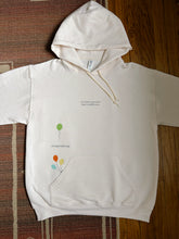 Load image into Gallery viewer, there is power in letting go hoodie in pink and cream colorways.