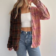 Load image into Gallery viewer, L - Woods Toned Split Dyed Flannel
