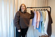 Load image into Gallery viewer, "Just Existing" Crewneck - Chocolate