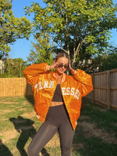 Load image into Gallery viewer, XL - Vintage Tennessee Volunteers Satin Bomber Jacket
