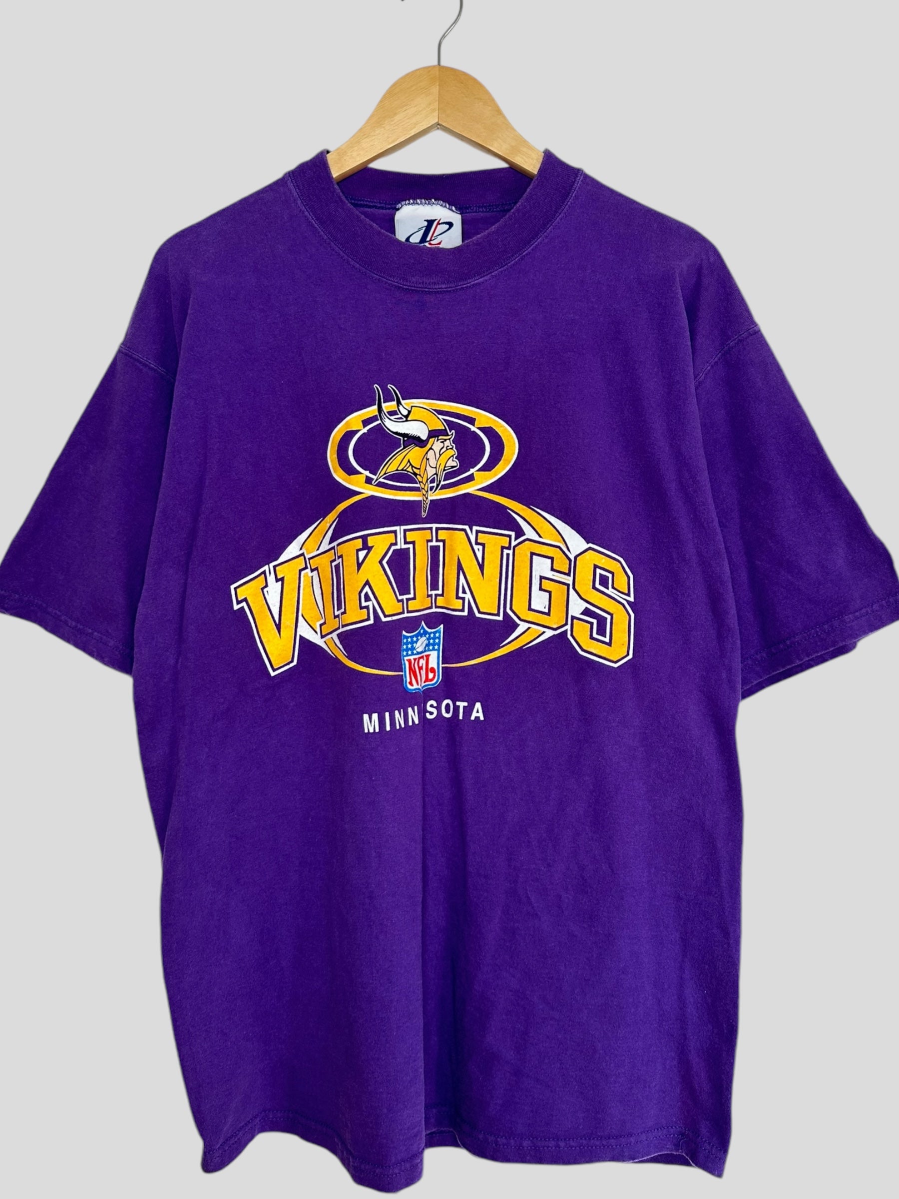 Minnesota vikings t shirt vintage best sale