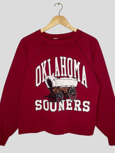 Load image into Gallery viewer, M/L - Vintage Oklahoma Sooners Cropped Crewneck
