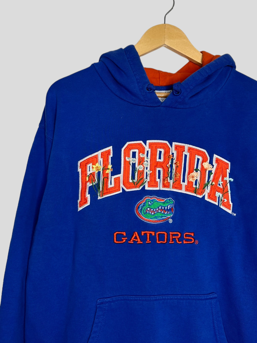 L - Florida Gators Floral Hoodie