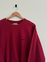 Load image into Gallery viewer, L - Vintage Maroon Nike Crewneck
