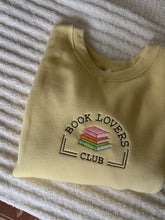 Load image into Gallery viewer, Book Lovers Crewneck - Butter 📚
