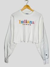 Load image into Gallery viewer, M - Vintage Indiana Hoosiers Reverse Weave Cropped Crewneck
