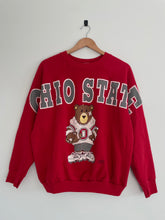 Load image into Gallery viewer, XL - Vintage Ohio State Buckeyes Spellout Bear Crewneck
