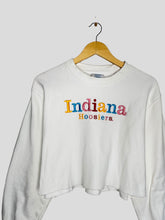 Load image into Gallery viewer, M - Vintage Indiana Hoosiers Reverse Weave Cropped Crewneck
