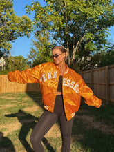 Load image into Gallery viewer, XL - Vintage Tennessee Volunteers Satin Bomber Jacket
