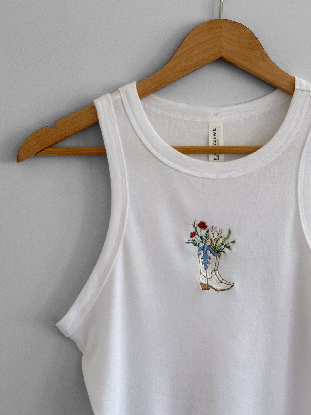 Floral Cowgirl Tank Top