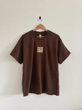 Load image into Gallery viewer, Drink Local Coffee T-Shirt - Chocolate Brown
