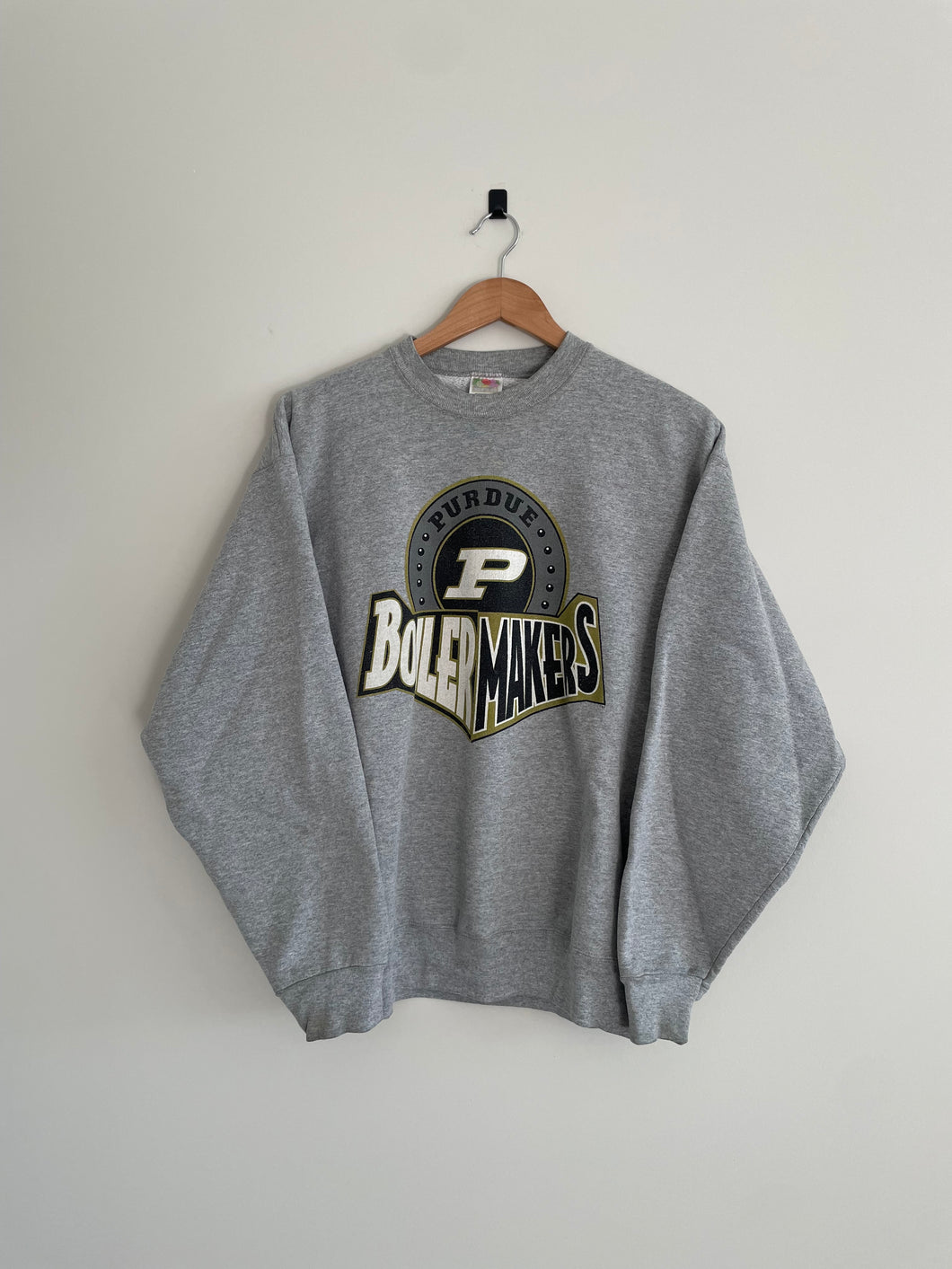 L - Vintage Purdue Boilermakers Crewneck