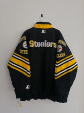 Load image into Gallery viewer, L - Vintage Pittsburgh Steelers Starter Jacket
