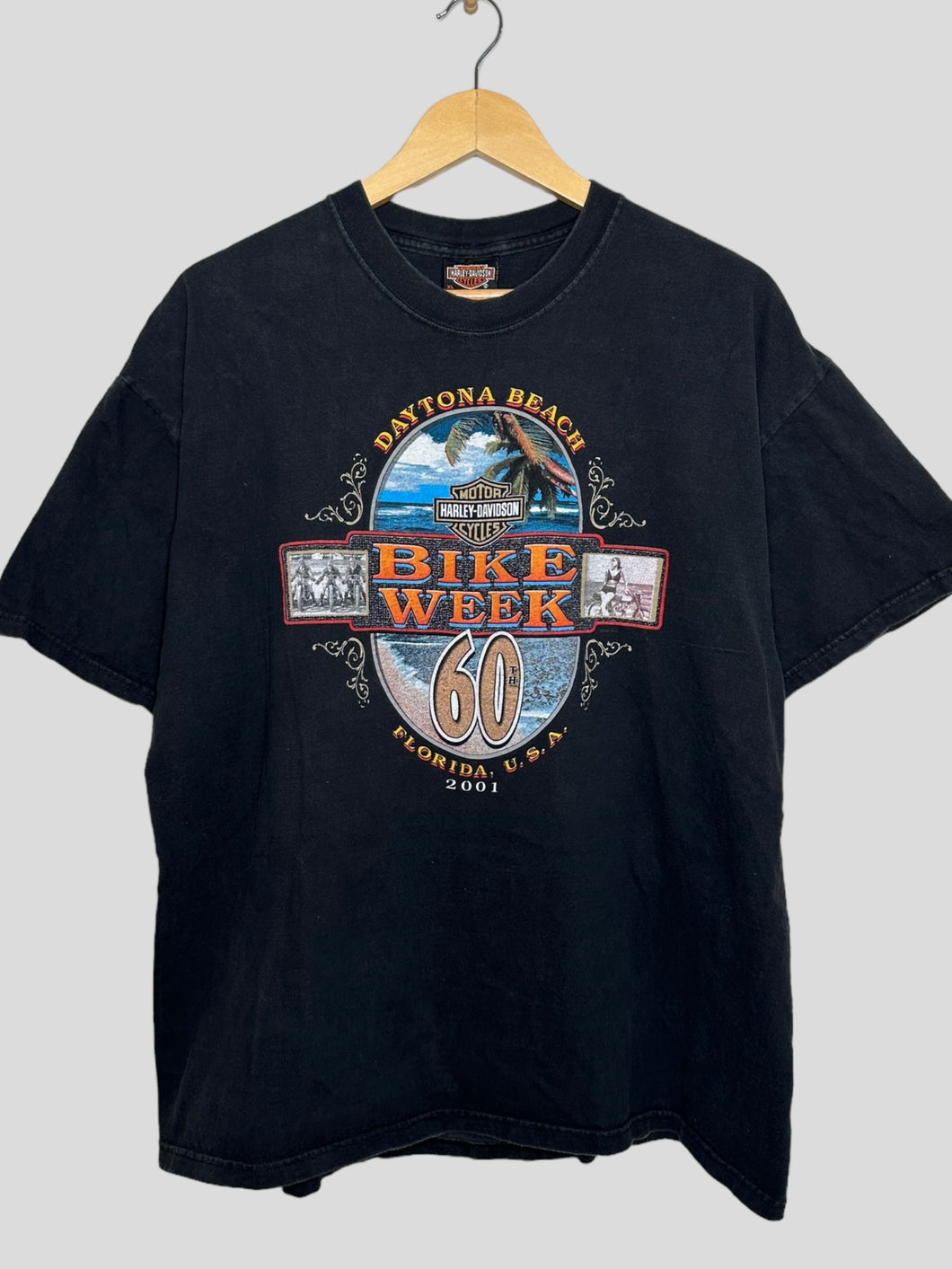 XL - Vintage Harley Davidson 2001 Daytona Bike Week T-Shirt