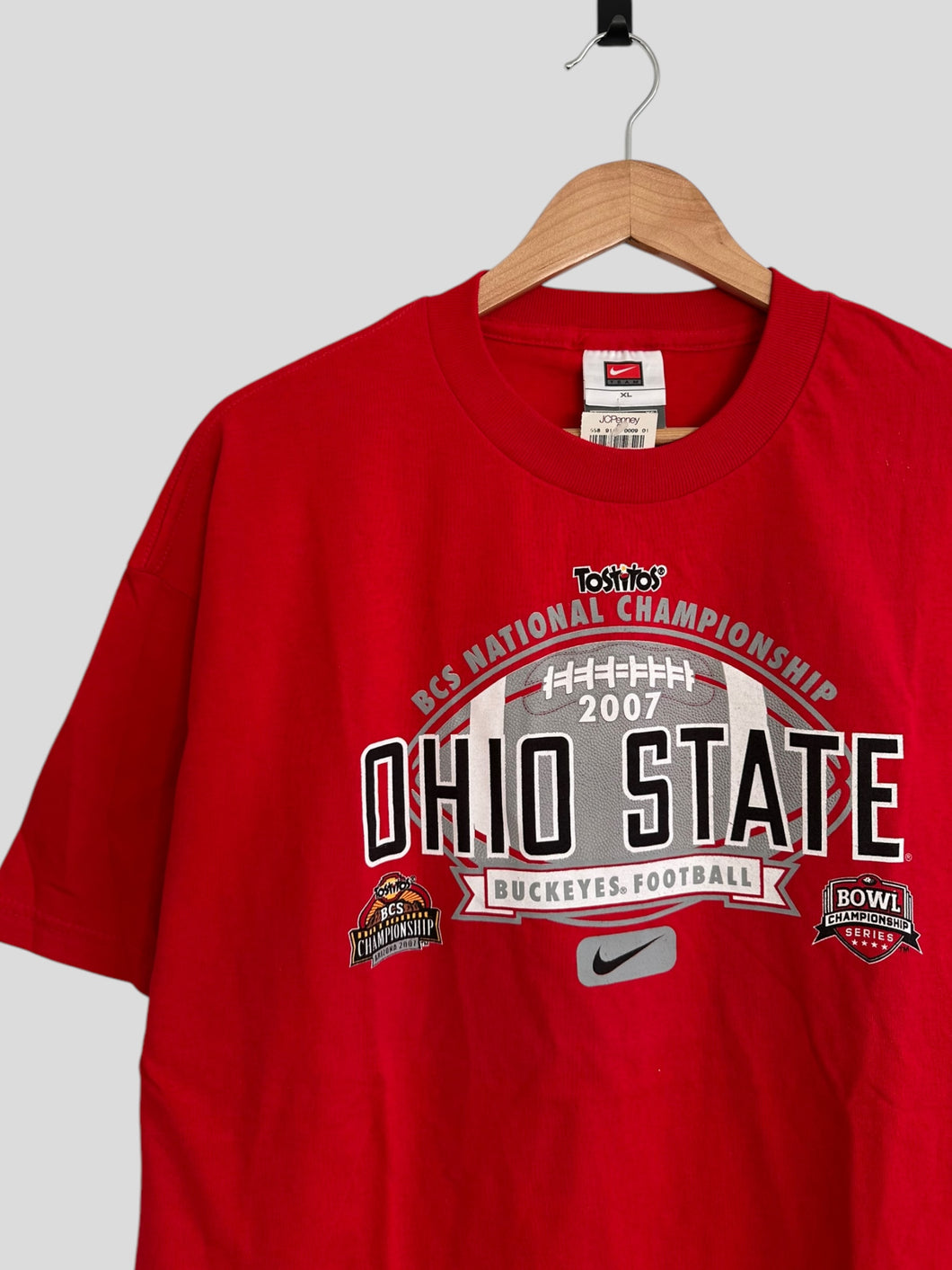 XL - Vintage Ohio State Buckeyes 2007 National Championship T-Shirt