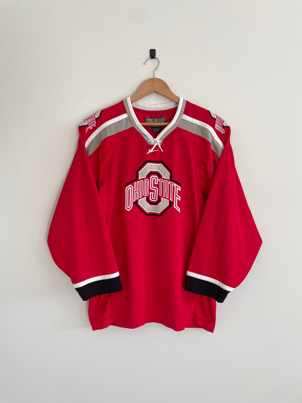 M/L - Vintage Ohio State Buckeyes Nike Hockey Jersey