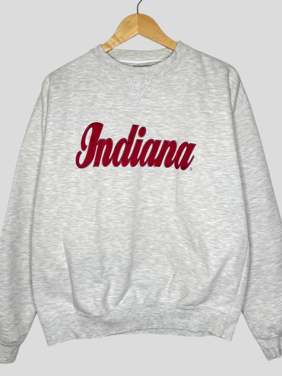 M - Vintage Indiana Hoosiers Crewneck