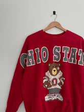 Load image into Gallery viewer, XL - Vintage Ohio State Buckeyes Spellout Bear Crewneck
