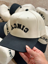 Load image into Gallery viewer, Cincy Flipped Vintage Style Snapback - Black
