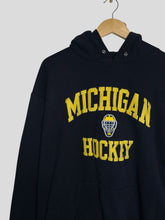 Load image into Gallery viewer, XL - Michigan Wolverines Hockey Hoodie
