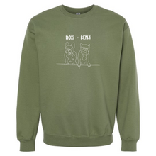 Load image into Gallery viewer, custom line drawn embroidery on sweatshirts
