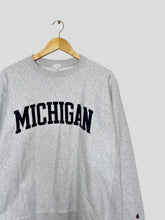 Load image into Gallery viewer, L - Vintage Michigan Wolverines Reverse Weave Crewneck
