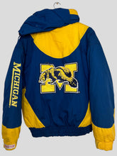 Load image into Gallery viewer, M/L - Vintage Michigan Wolverines Bomber Jacket
