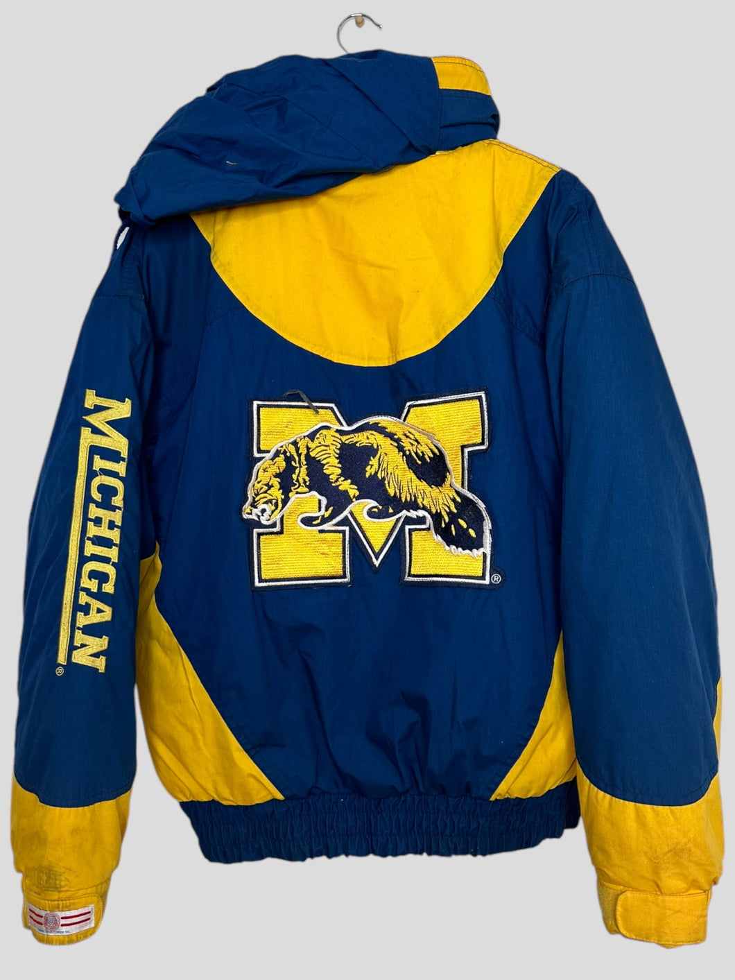 M/L - Vintage Michigan Wolverines Bomber Jacket