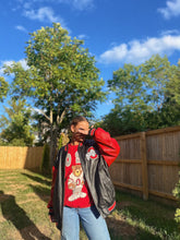 Load image into Gallery viewer, XL - Vintage Ohio State Buckeyes Genuine Leather Jacket - Double Sided - Rare
