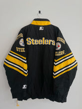 Load image into Gallery viewer, L - Vintage Pittsburgh Steelers Starter Jacket
