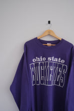 Load image into Gallery viewer, L/XL - Vintage Purple Ohio State Buckeyes Crewneck
